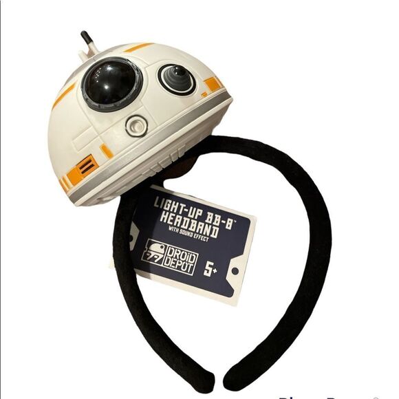 Other - NWT BB-8 Light-Up Headband for Kids Star Wars Galaxy's Edge